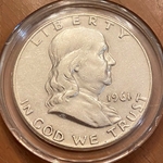 1961-D Franklin Half Dollar