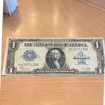 Silver Certificate, 1923 $1.00, N10837439B