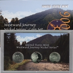2006 3-Coin Westward Journey Nickel Set