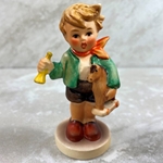 M.I. Hummel 239/C Boy with Horse, Foil Tag Missing, Tmk 5