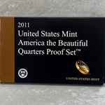 2011 America the Beautiful Quarters Proof Set