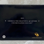 2011 America the Beautiful Quarters Uncirculated Set