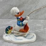 Disney Figurines, 17 221 12 Donald Duck Fishing, Tmk 6