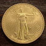 2003 American Eagle, One Ounce Gold Coin, 1 Each