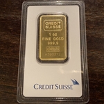 Credit Suisse, 1 Oz Fine Gold, 999,9 A390372