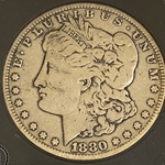 1880-S Morgan Silver Dollar