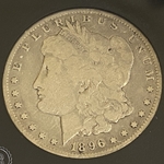 1896-O Morgan Silver Dollar