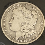 1897-O Morgan Silver Dollar