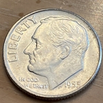 1953-D Roosevelt Dime BU Roll