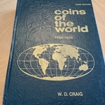 Coins of the World, W.D. Craig, 1750-1850, Third Edition