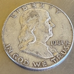 1961-D Franklin Half Dollar