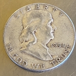 1954 Franklin Half Dollar