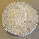 1952 Franklin Half Dollar