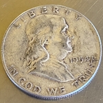 1954 Franklin Half Dollar