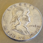 1952-D Franklin Half Dollar