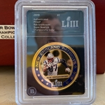 2019 Fiji One Dollar, Super Bowl LIII, Rob Gronkowski