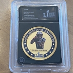 2019 Fiji One Dollar, Super Bowl LIII, Julian Edelman