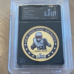 2019 Fiji One Dollar, Super Bowl LIII, James White