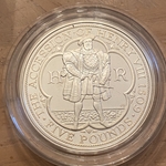 2009 Great Britain 5 Pounds - Elizabeth II King Henry VIII, ASW: 0.841oz