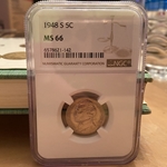 1948-S Jefferson Nickel, MS66-142