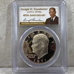 1971-S Eisenhower Dollars, Silver, PR69DCAM