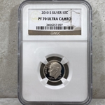2010-S Roosevelt Dime, Silver, PF 70 Ultra Cameo
