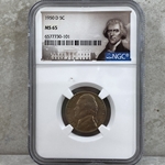 1950-D Jefferson Nickel, MS 65-101