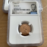 1958 Lincoln Cents MS66-031