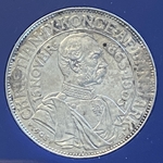 1903 Denmark 2 Kroner - Christian IX Anniversary of Reign KM 802