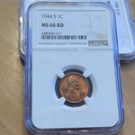 1944-S Lincoln Cents MS66-011