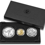 2022 Negro Leagues Baseball Three-Coin Proof Set