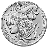 2020-P Women's Suffrage Centennial Uncirculated Silver Dollar, Wanted