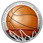 2020-S Basketball Hall of Fame Colorized Half Dollar, Wanted