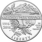 2016-S National Park Service 100th Anniversary Clad Half Dollar Proof Coin, Wanted