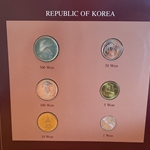 Coin Sets of All Nations, Korea