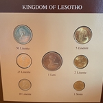 Coin Sets of All Nations, Lesotho