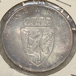 Norway 1964 10 Kroner - Olav V Constitution Sesquicentennial, ASW: 0.5787oz