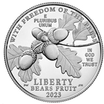 2023 First Amendment to the United States Constitution Platinum Proof Coin - Freedom of the Press