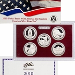 2010 America the Beautiful Quarters Proof Set - Silver