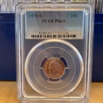 1971-S Roosevelt Dime, PCGS PR69