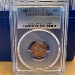 1985-S Roosevelt Dime, PCGS PR69DCAM