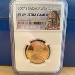 2007-S Sacagawea Dollar, Proof PF69 Ultra Cameo