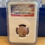 2012-S Jefferson Nickel, PF 69 Ultra Cameo