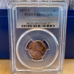 1977-S Jefferson Nickel, PR69DCAM