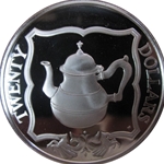 1985 British Virgin Islands, Sunken Ship Treasures of the Caribbean, Teapot, Wanted