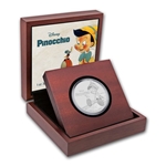 2018 Niue 1 oz Silver $2 Disney Pinocchio
