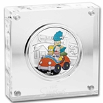 2022 Tuvalu 1 oz Silver The Simpsons: Krustylu Studios - Sell $82.00