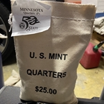 2005-P Minnesota, Washington Quarter, Original Mint Sewn Bag 100 Coins