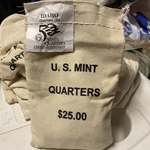 2007-P Idaho, Washington Quarter, Original Mint Sewn Bag 100 Coins