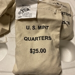 2006-D Nevada, Washington Quarter, Original Mint Sewn Bag 100 Coins